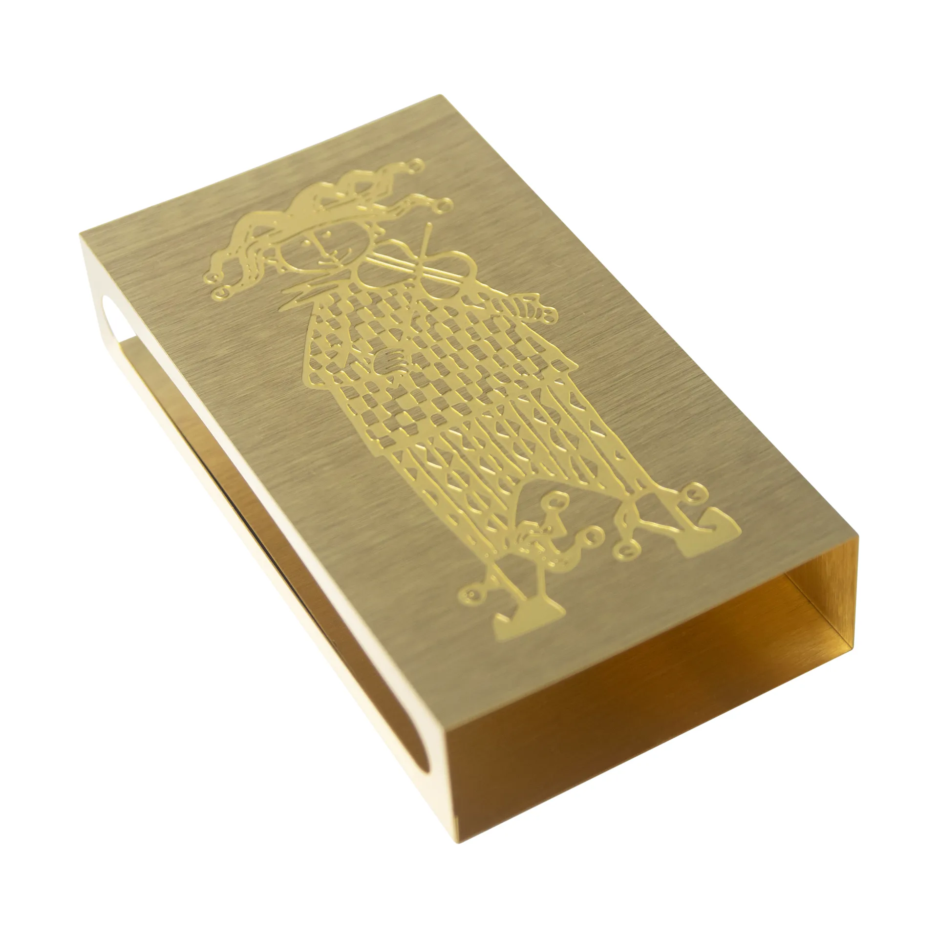 Stig Lindberg Karneval tulitikkurasia., Kulta Pluto Design