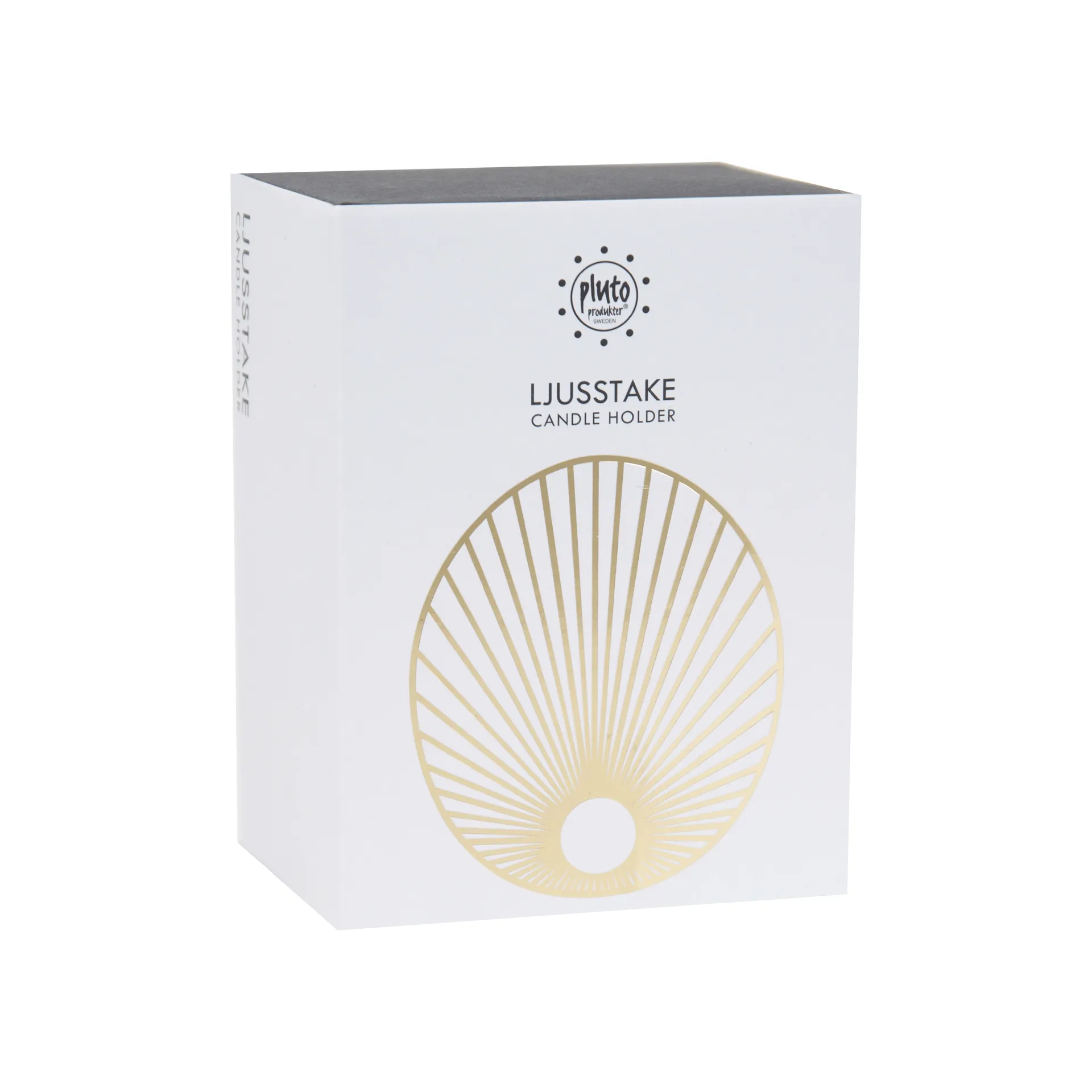 Sun kynttilänjalka iso 9 cm, Kulta Pluto Design
