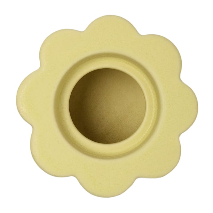Birgit maljakko/kynttilänjalka 5 cm, Pale Yellow PotteryJo