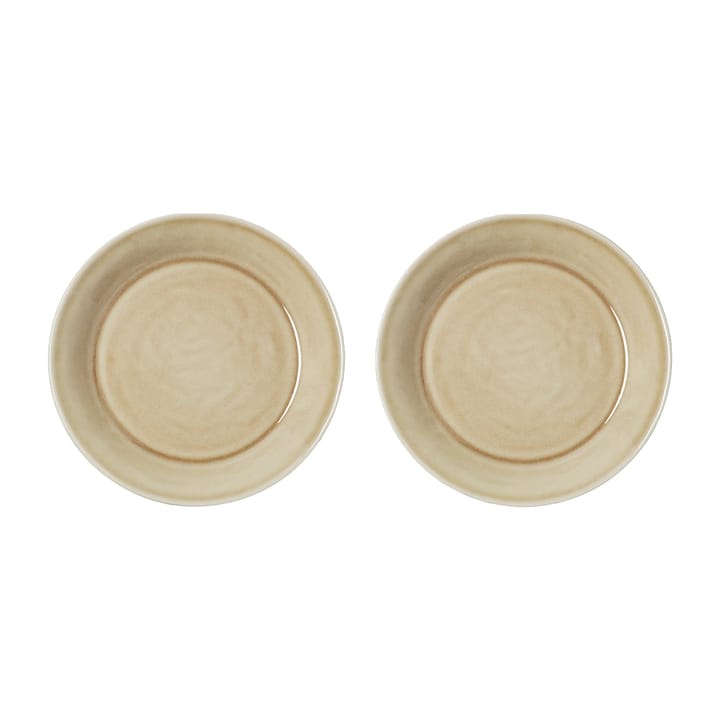 Daga jälkiruokalautanen Ø 20 cm 2-pakkaus - Oat - PotteryJo