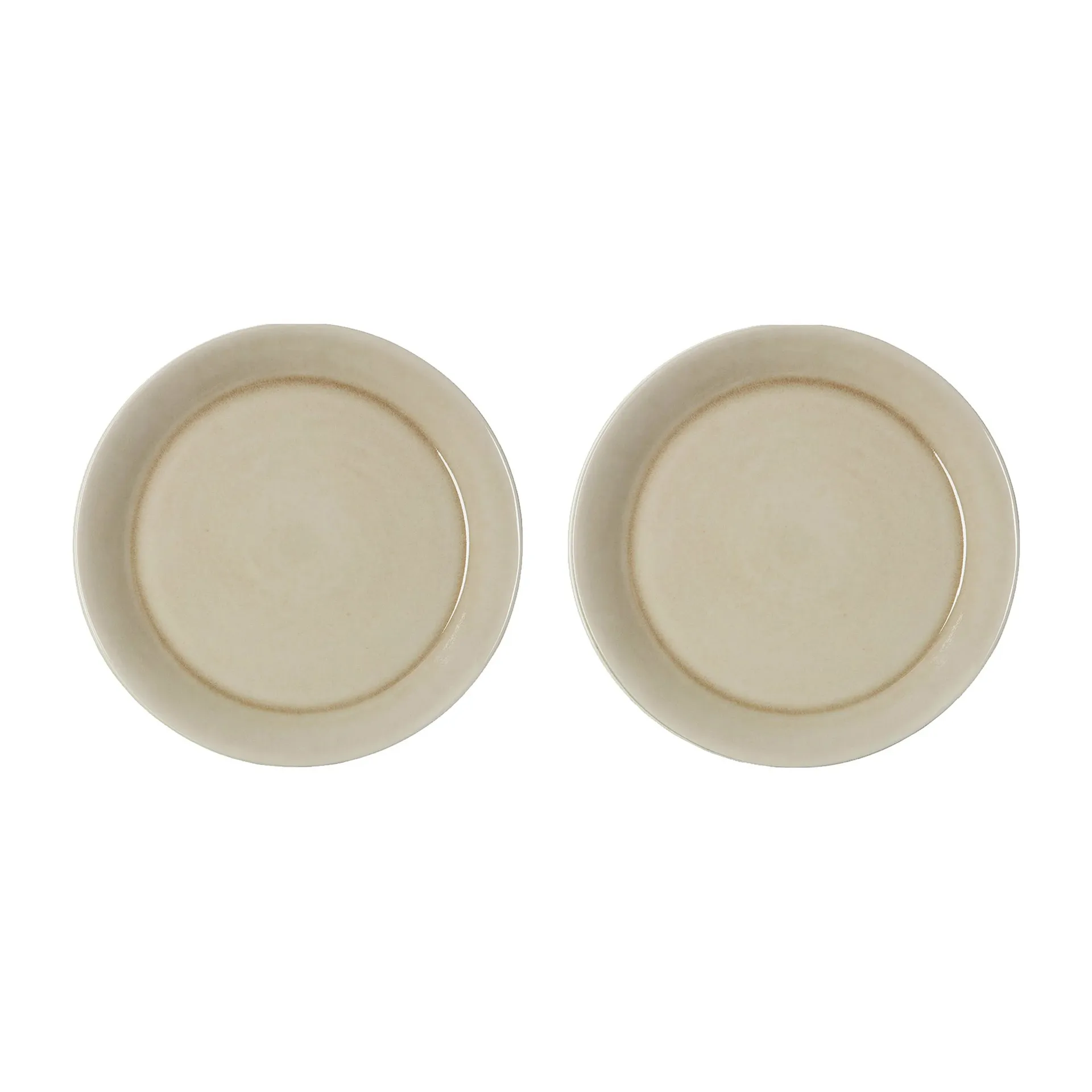 Daga lautanen Ø 25 cm 2-pakkaus, Oat PotteryJo