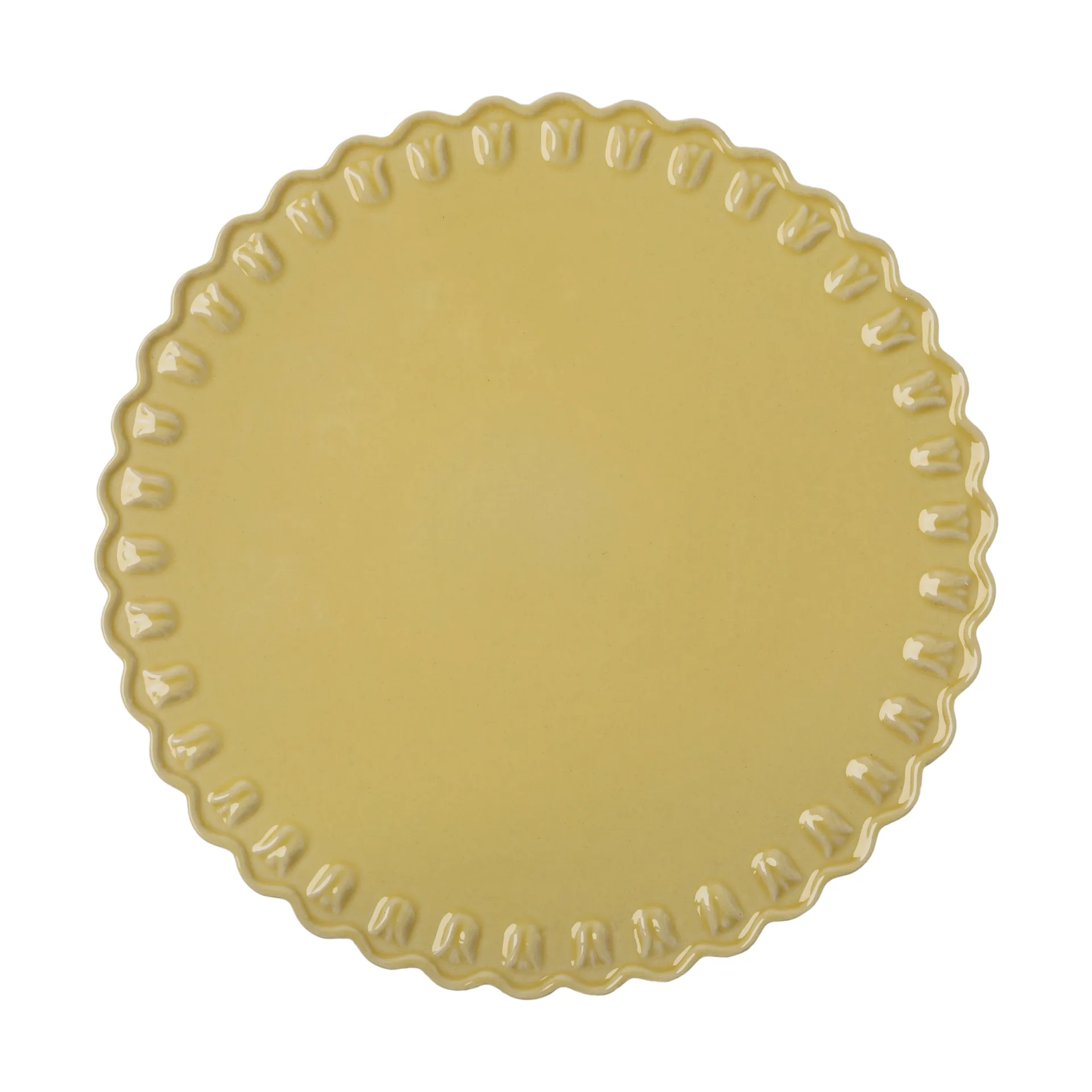 Tulipa kakkuvati Ø30 cm, Pale Moon PotteryJo