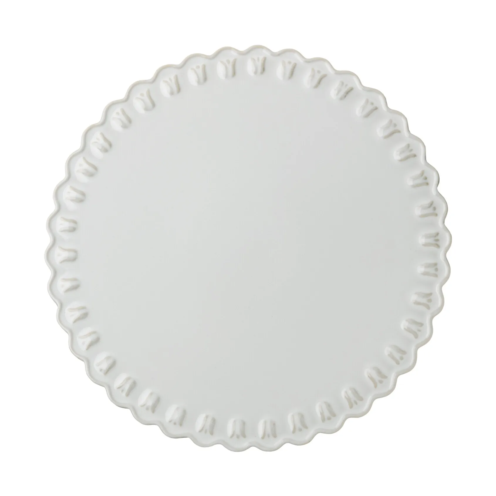 Tulipa kakkuvati Ø30 cm, White PotteryJo