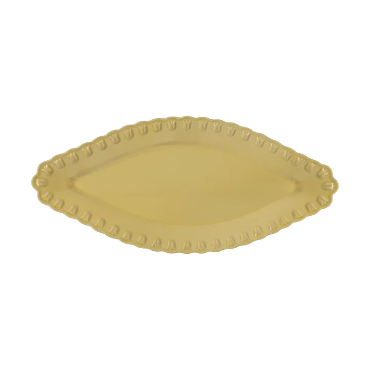 Tulipa lautanen ovaali 20x45 cm - Pale Moon - PotteryJo