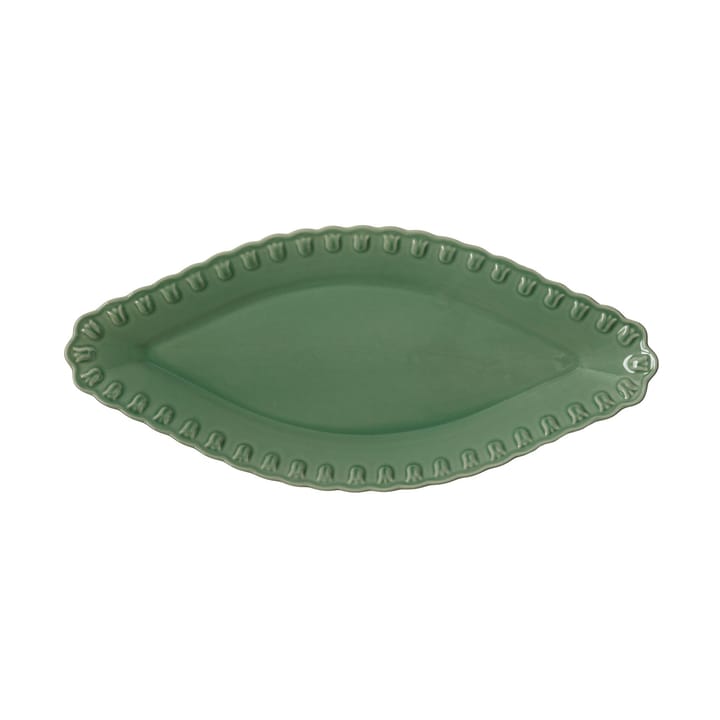 Tulipa lautanen ovaali 20x45 cm - Verona green - PotteryJo