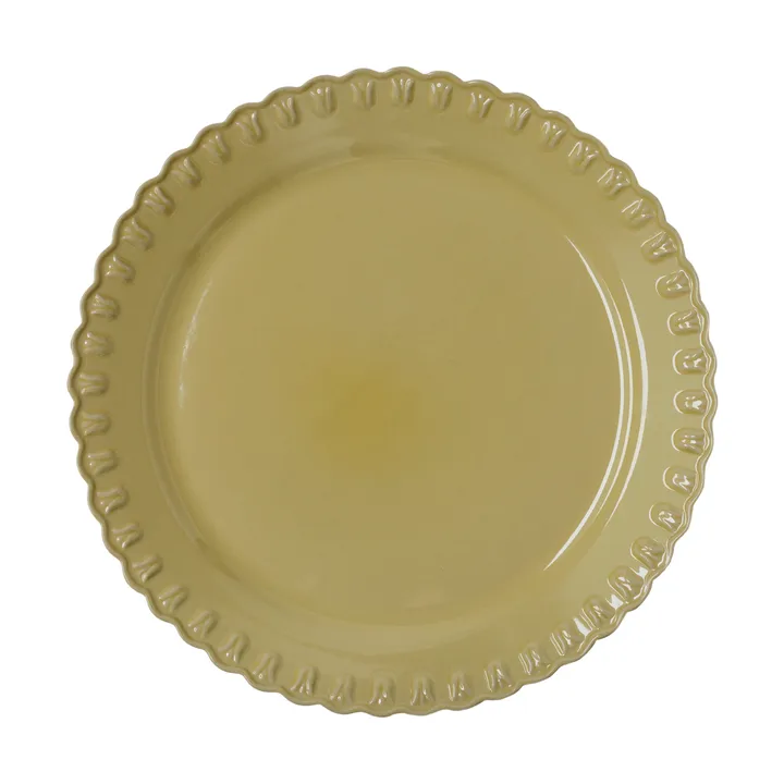 Tulipa tarjoilualusta Ø37 cm - Vaalea kuu - PotteryJo