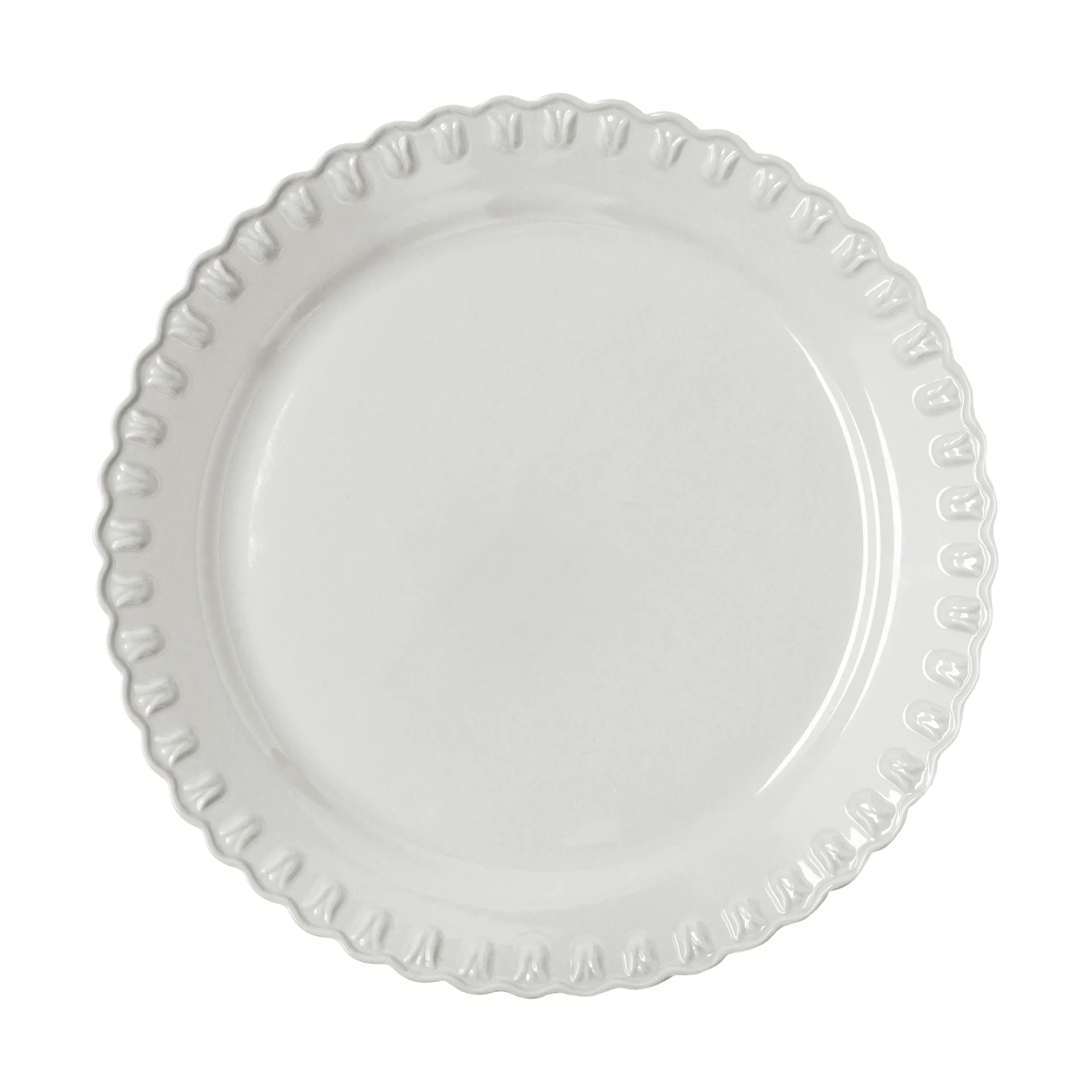 Tulipa tarjoilualusta Ø37 cm, Valkoinen PotteryJo