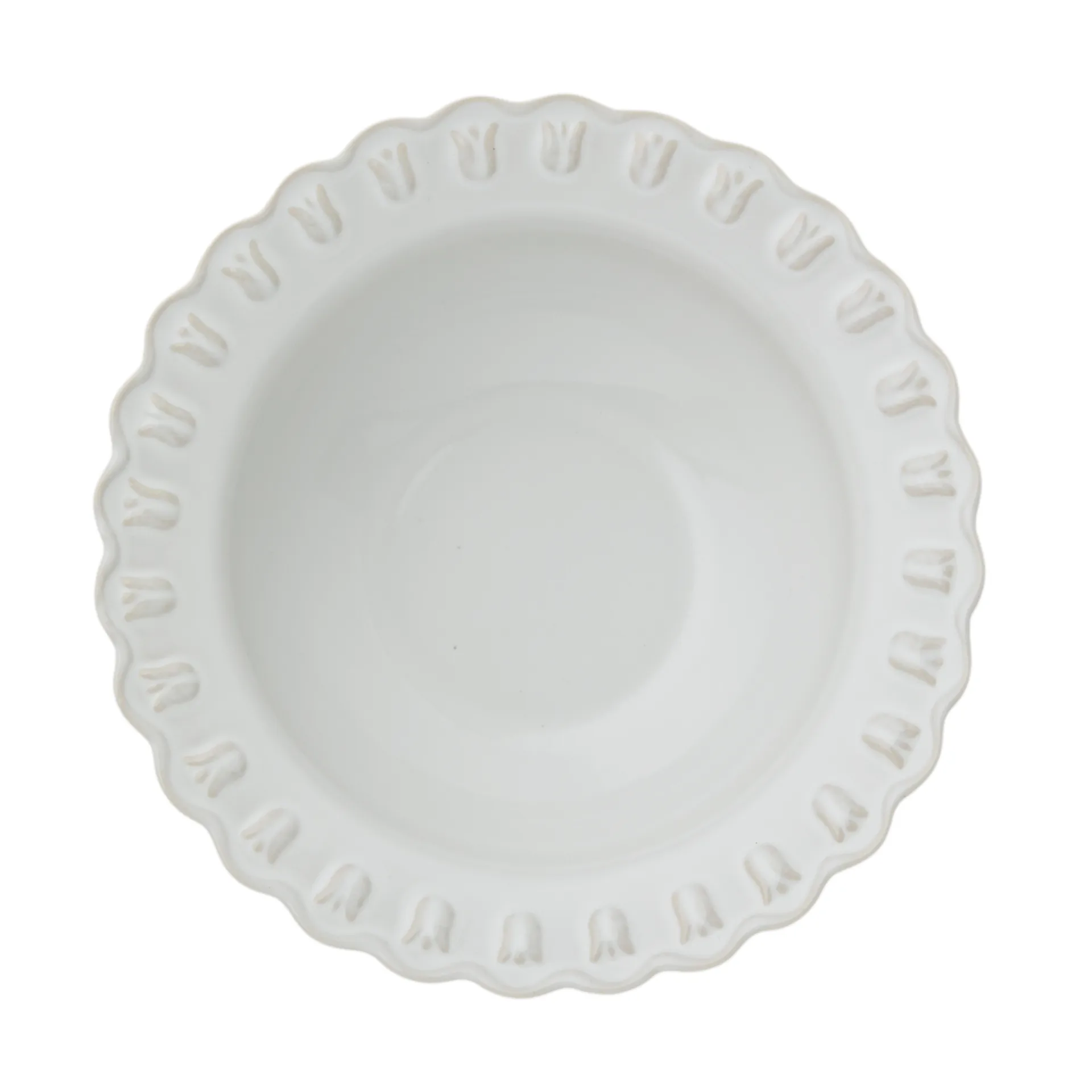 Tulipa tarjoilukulho large Ø30 cm, Valkoinen PotteryJo