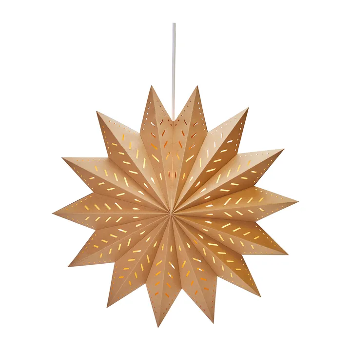 Alfa adventtitähti ruskea - Ruskea, 50 cm - PR Home