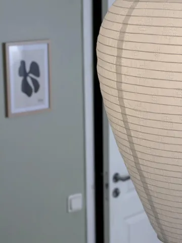 Verona lampunvarjostin - Valkoinen, Ø35×50 cm - PR Home