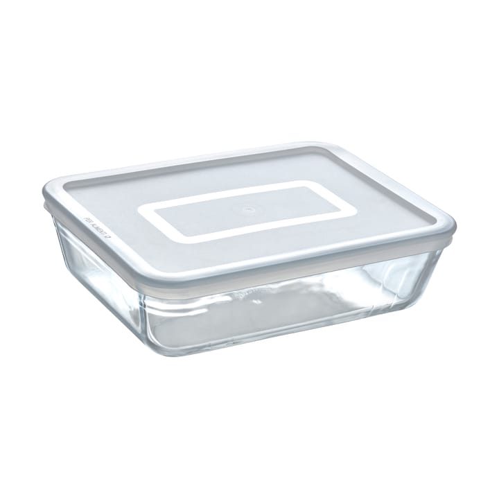 Cook & Freez suorakulmainen lautanen kannella - 27x22x9 cm - Pyrex