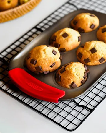 Pyrex Asimetria muffinsivuoka - Silikoni, suorakulmainen, 6 muffinsia - Pyrex
