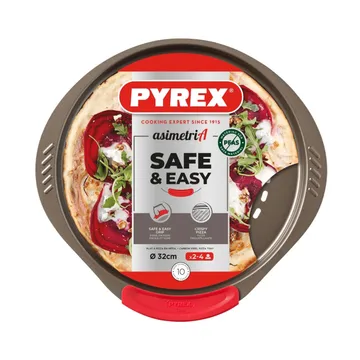Pyrex Asimetria pizzalautanen - Silikoni, pyöreä - Pyrex