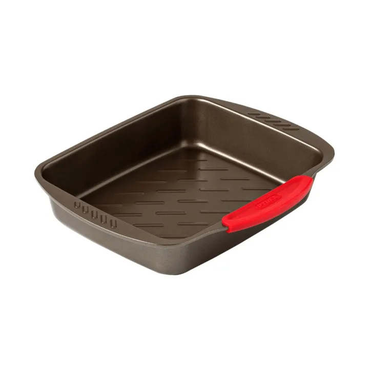 Pyrex Asimetria uunivuoka - Silikoni, suorakulmainen, 25 cm - Pyrex