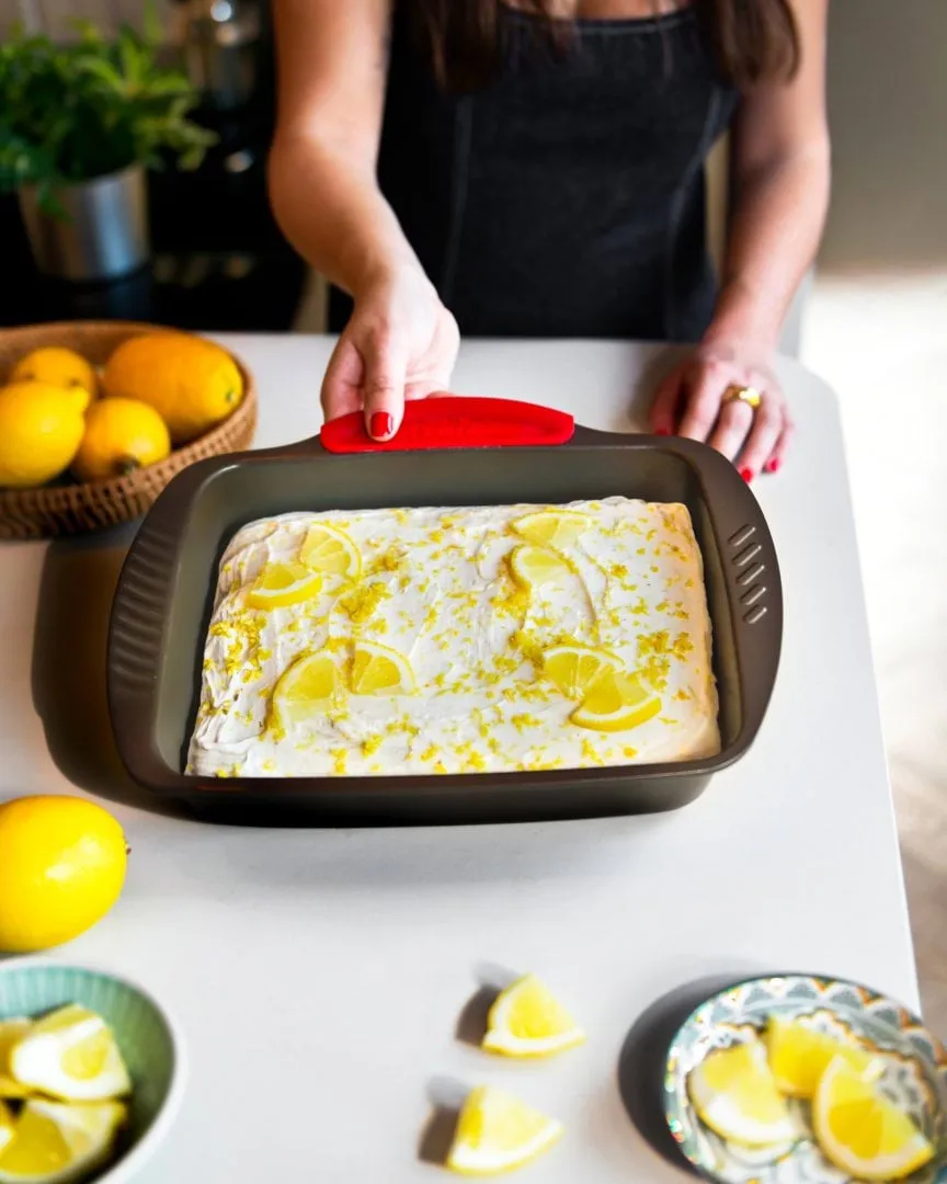 Pyrex Asimetria uunivuoka, Silikoni, suorakulmainen, 25 cm Pyrex
