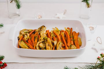 Pyrex suorakaiteen muotoinen astia keramiikka valkoinen - 30x22 cm - Pyrex