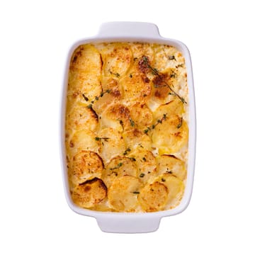 Pyrex suorakaiteen muotoinen astia keramiikka valkoinen - 35x25 cm - Pyrex