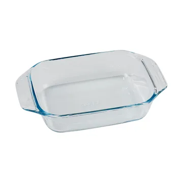 Vastustamaton fat suorakaiteen muotoinen lasi - 35x23 cm - Pyrex