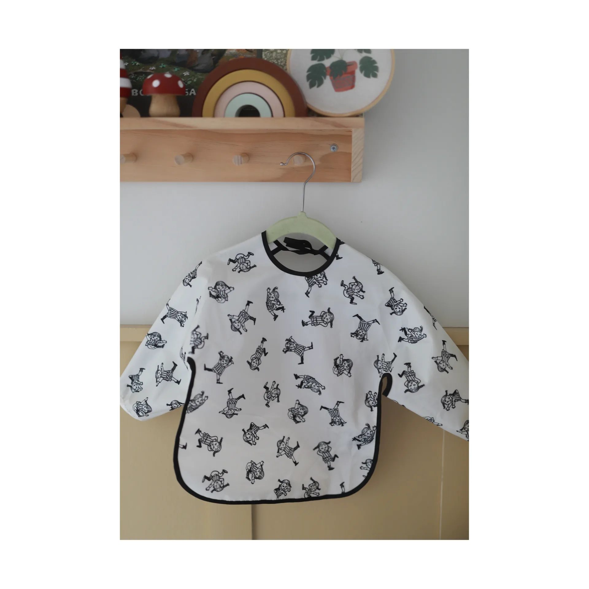 Peppi Cirkus ruokalappu hihoilla, Multi Rätt Start