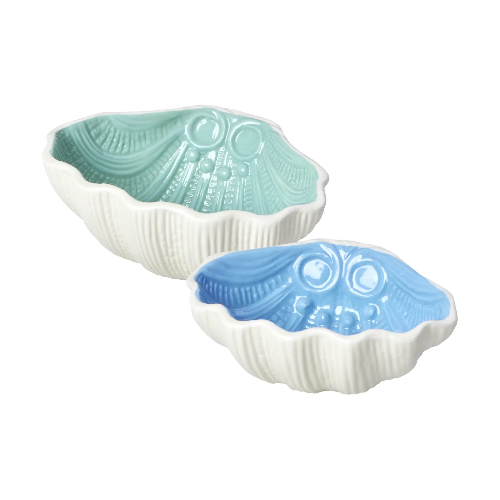 Rice keramiikkakulho 2 osaa, Soft green RICE