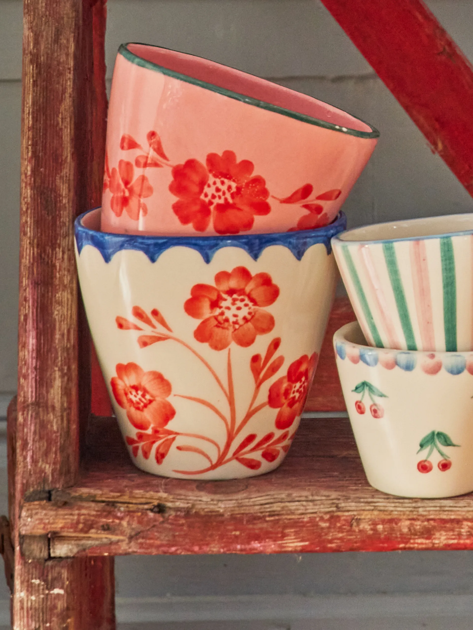 Rice keramiikkamuki 30 cl, Vintage Flower RICE
