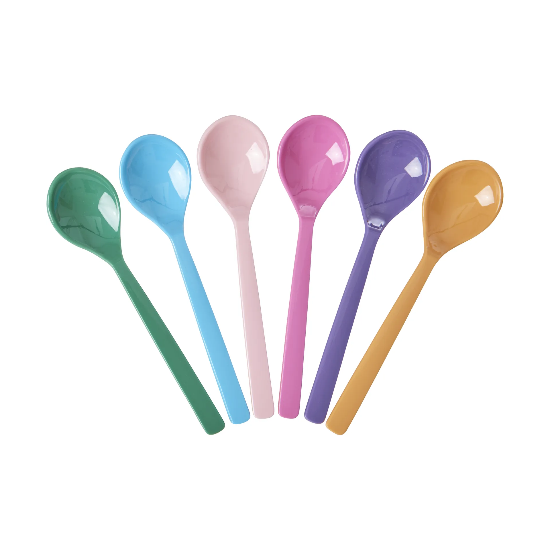 Rice melamiini lusikka 14cm 6-pakkaus, La Joie de Vivre RICE