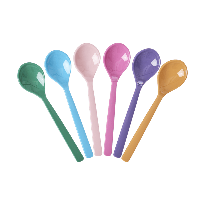 Rice melamiini lusikka 14cm 6-pakkaus, La Joie de Vivre RICE