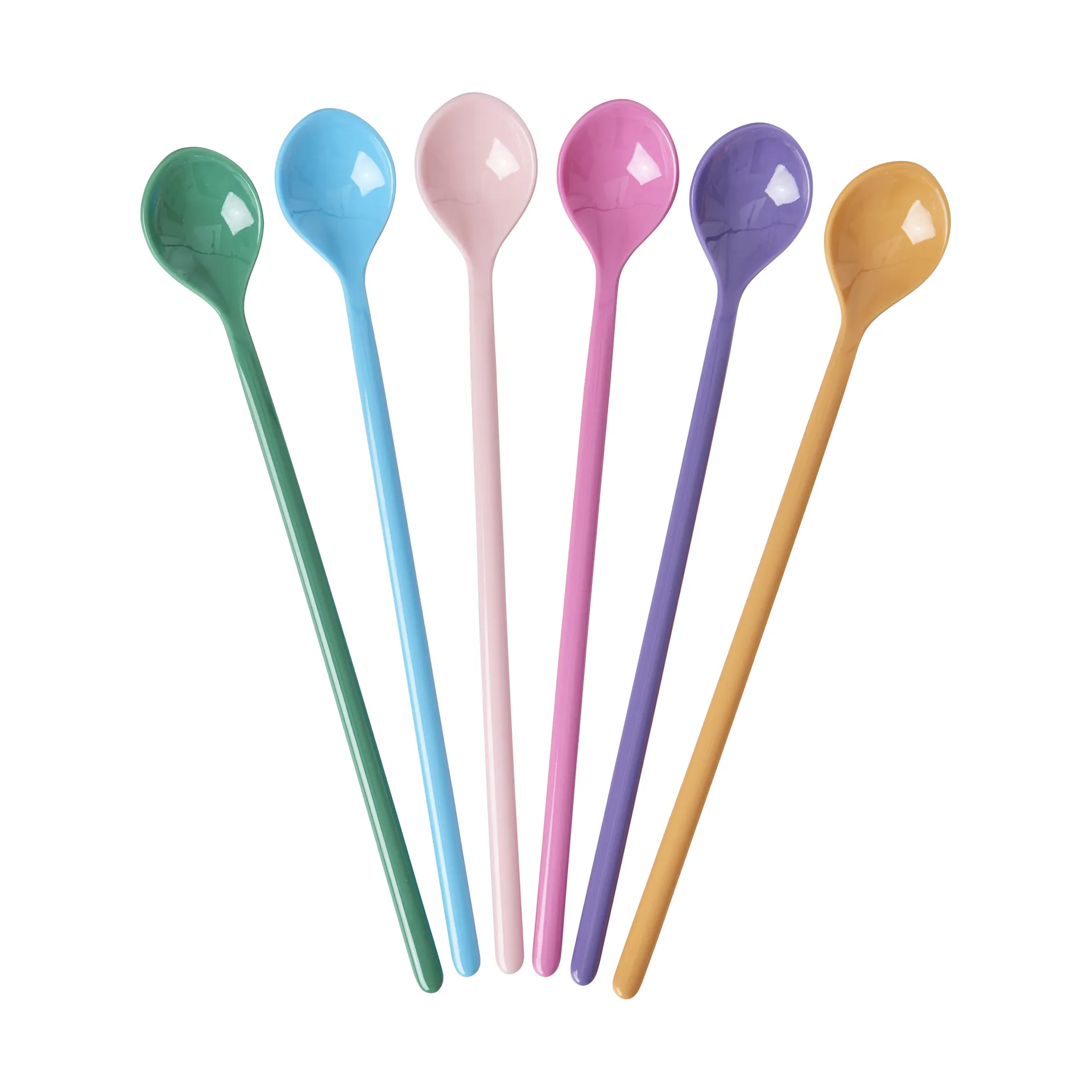 Rice melamiini pitkä lusikka 6-pakkaus, La Joie de Vivre RICE