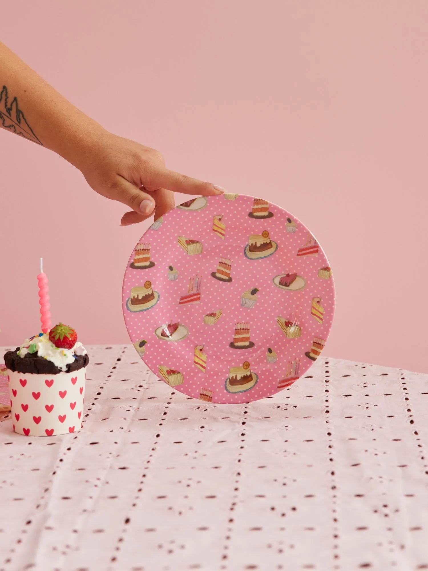 Rice melamiinilautanen Ø20 cm, Sweet Cake RICE