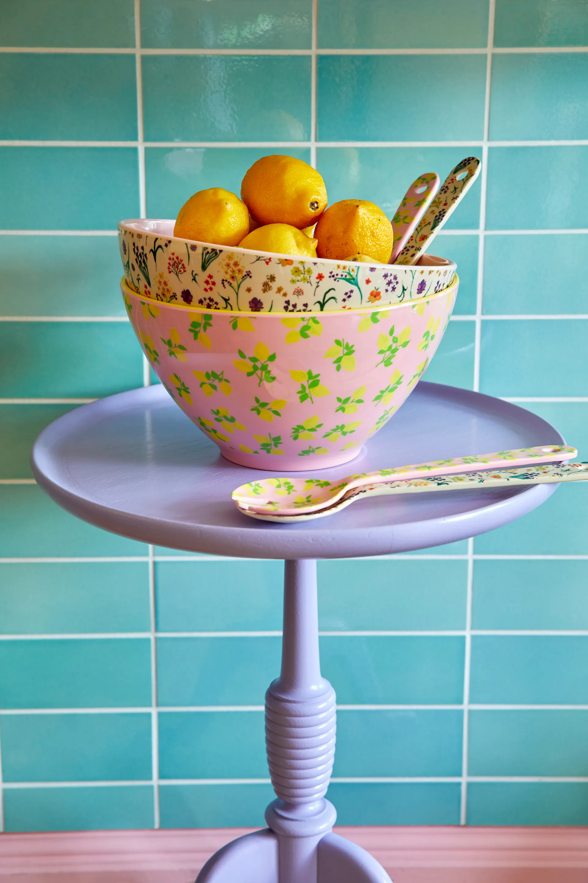 Rice salaattikulho melamiini Ø26,5 cm, Wild flowers RICE