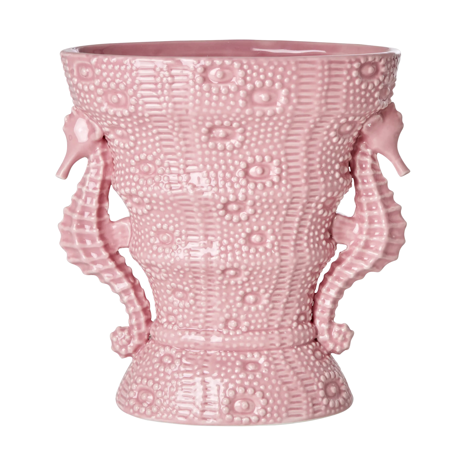 Rice vaasi seahorse large 25 cm, Pink RICE
