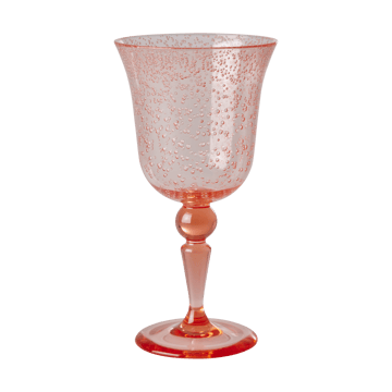 Rice viinilasi bubble design 36 cl - Peach - RICE