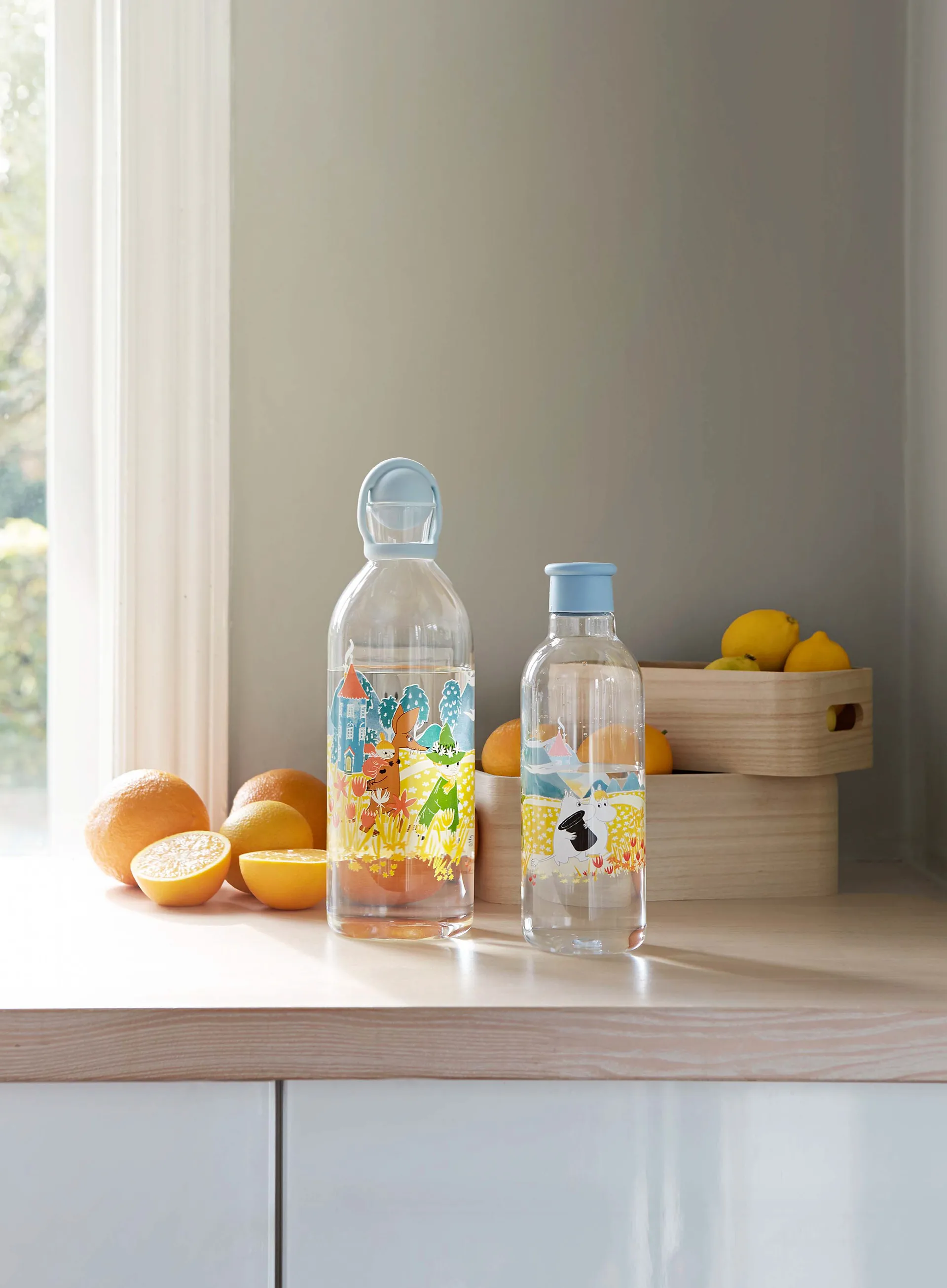 COOL-IT Muumi vesikarahvi 1,5 litraa, Sky RIG-TIG