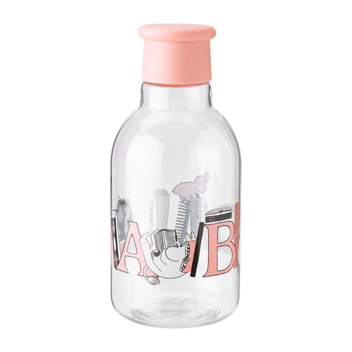 DRINK-IT Moomin ABC -vesipullo 0,5 litraa - Salmon - RIG-TIG