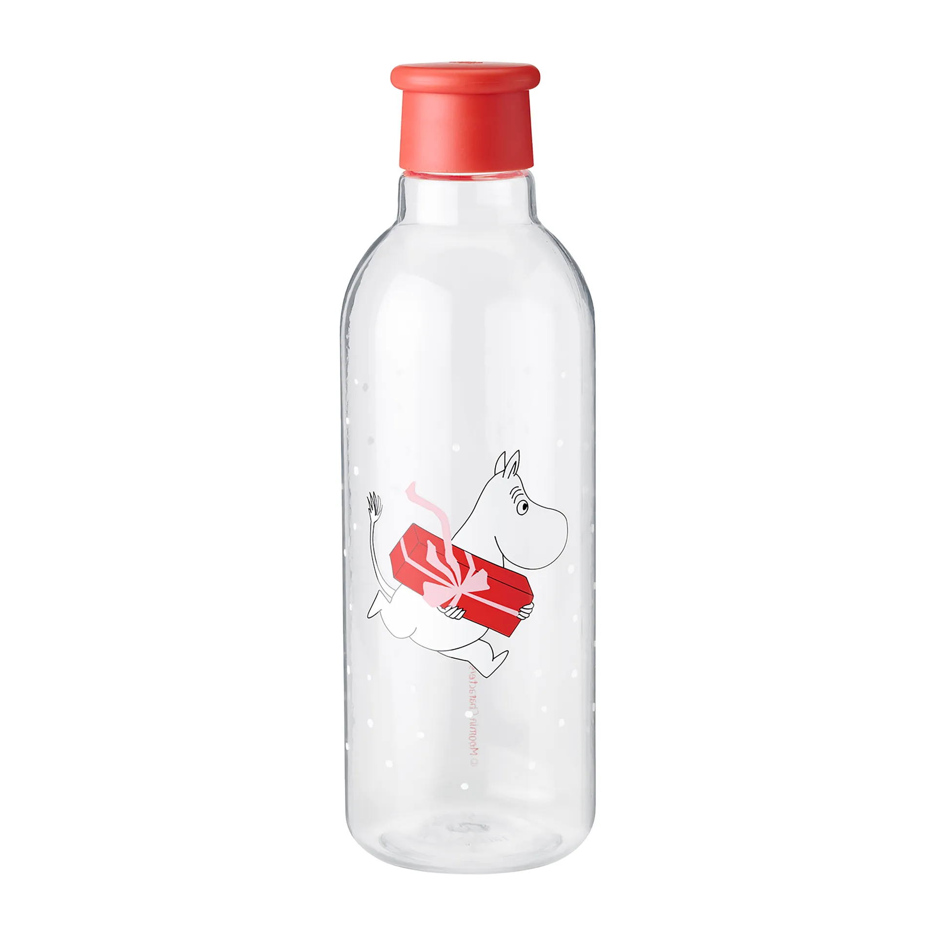 DRINK-IT Mumin vesipullo 0,75 l, Red RIG-TIG