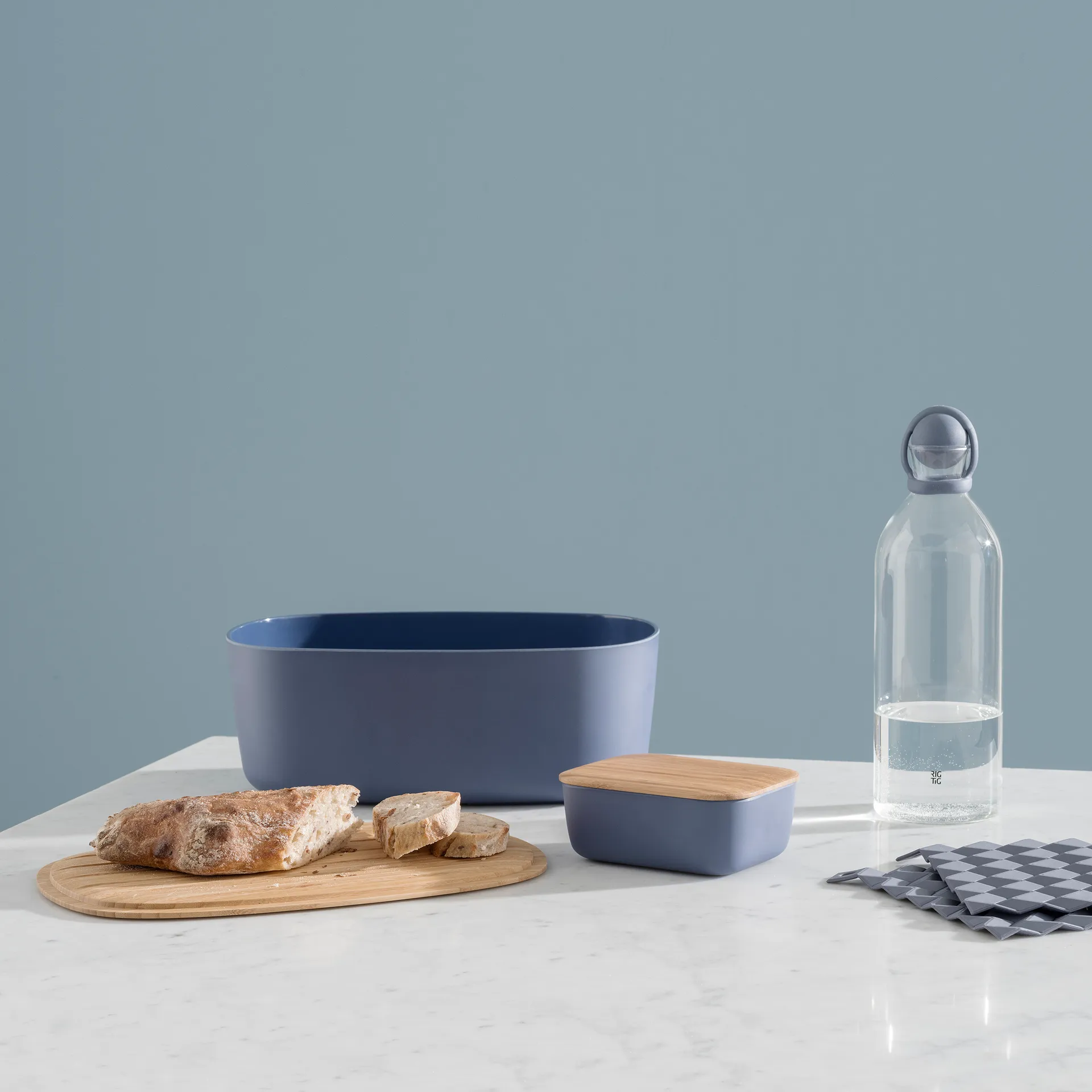 HOLD-ON -patalaput, 2-pakkaus, Harmaa RIG-TIG