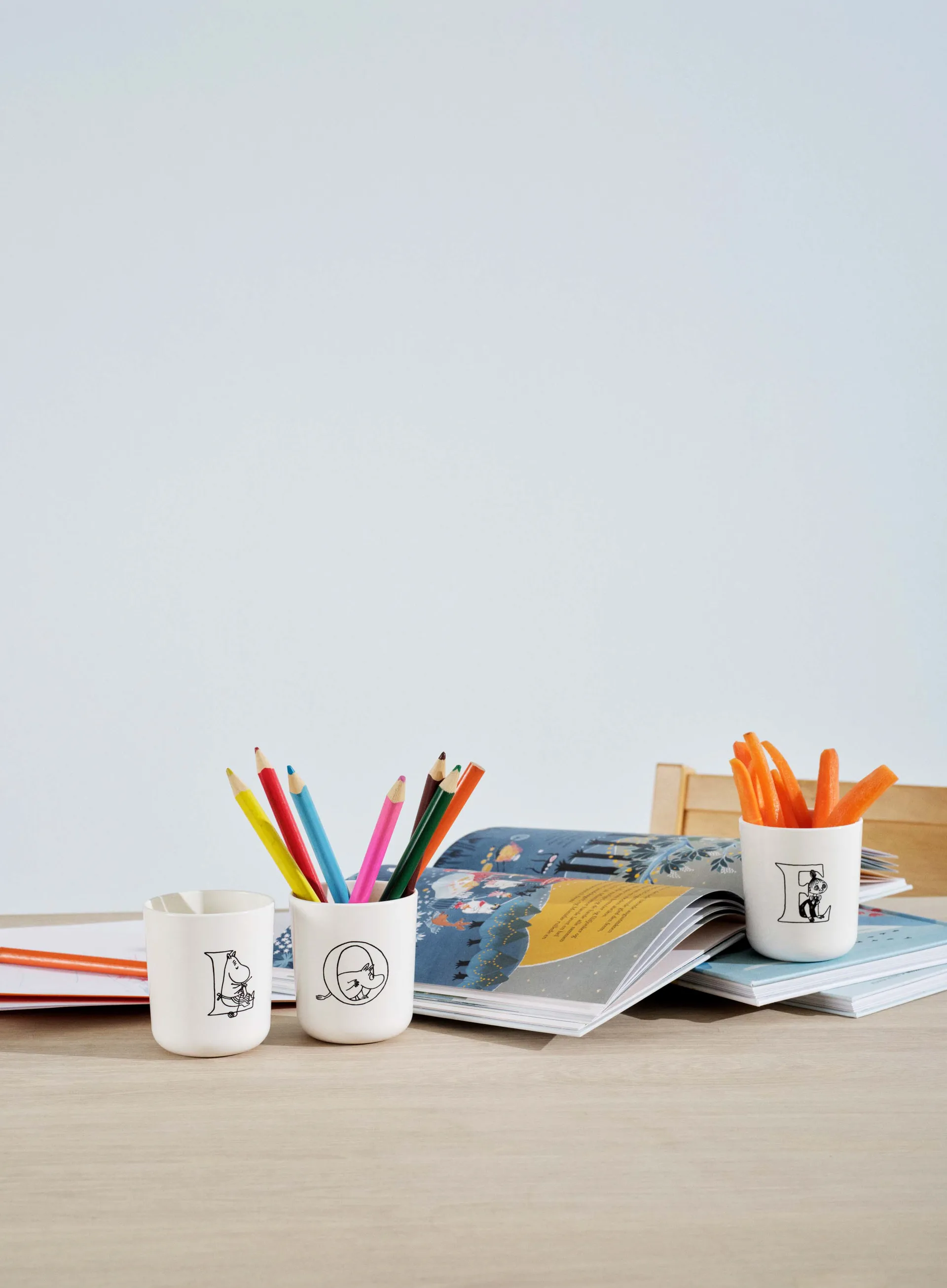 Moomin ABC -muki 20 cl, E RIG-TIG