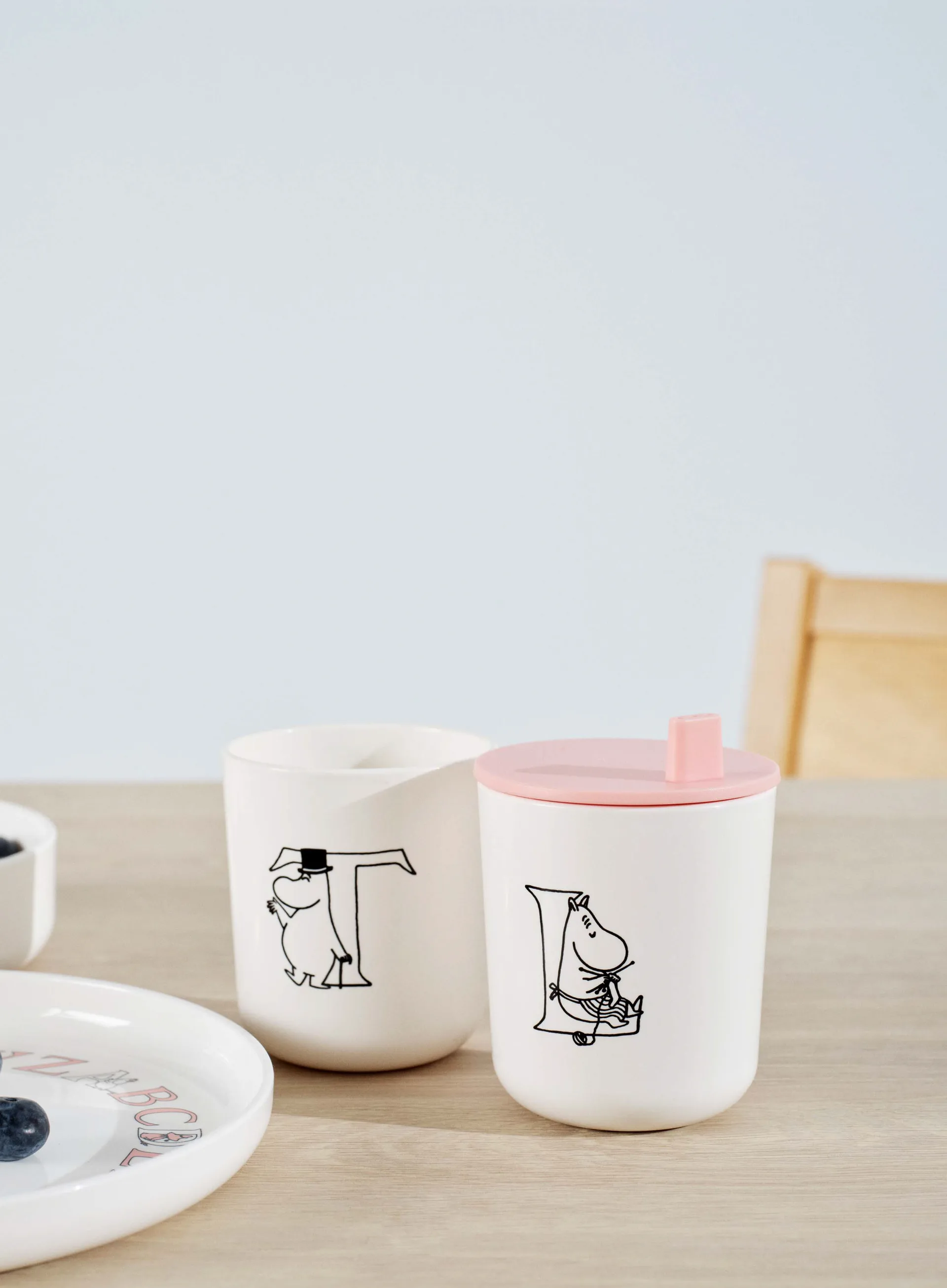 Moomin ABC -muki 20 cl, L RIG-TIG