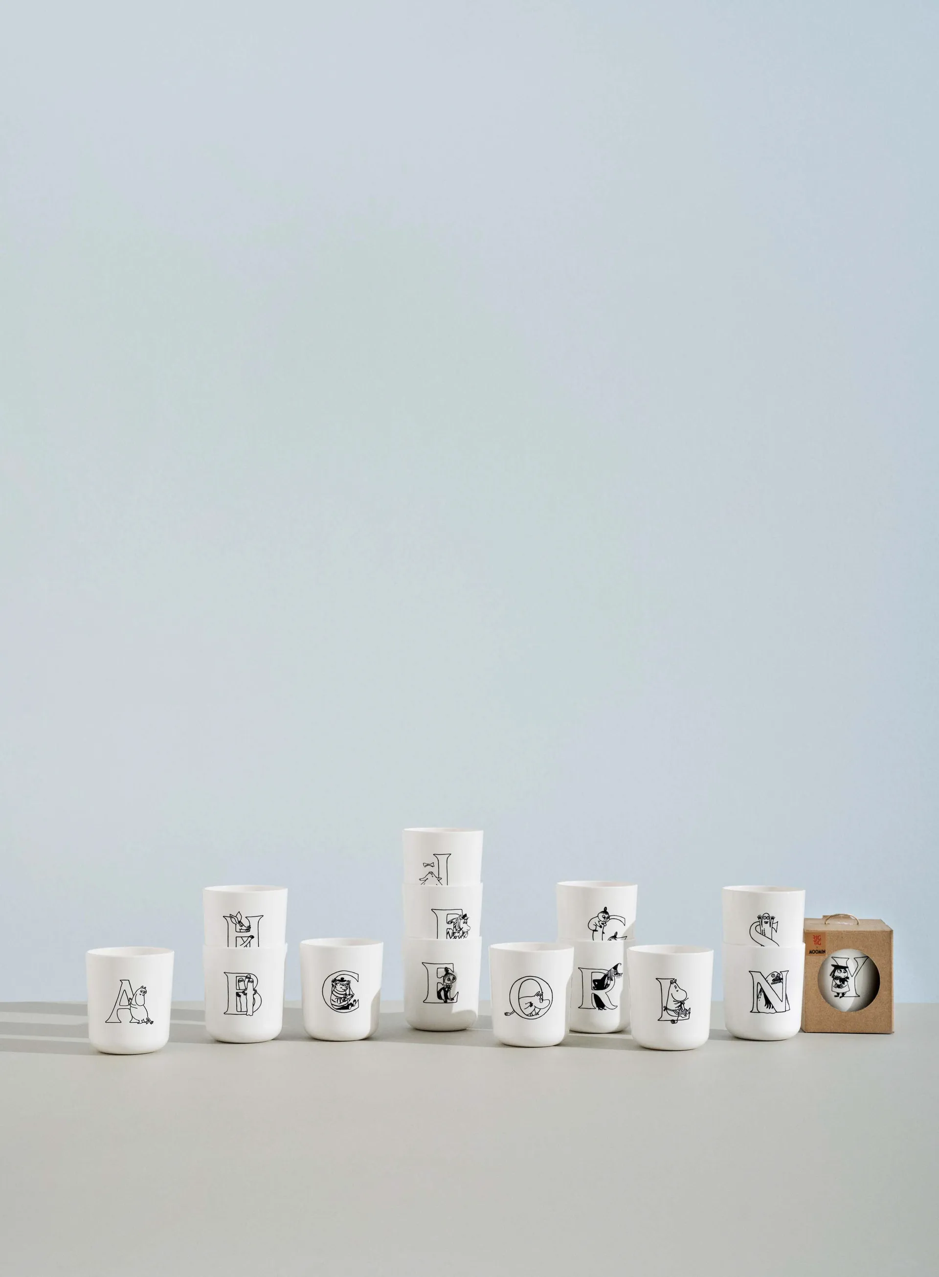 Moomin ABC -muki 20 cl, S RIG-TIG