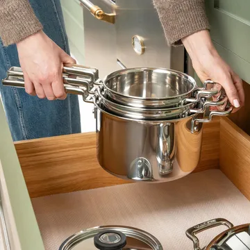 316 Series kattilasetti - Ruostumaton teräs, 3 osaa - Robert Welch