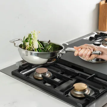 316 Series wokkipannu - Ruostumaton teräs, 22 cm - Robert Welch