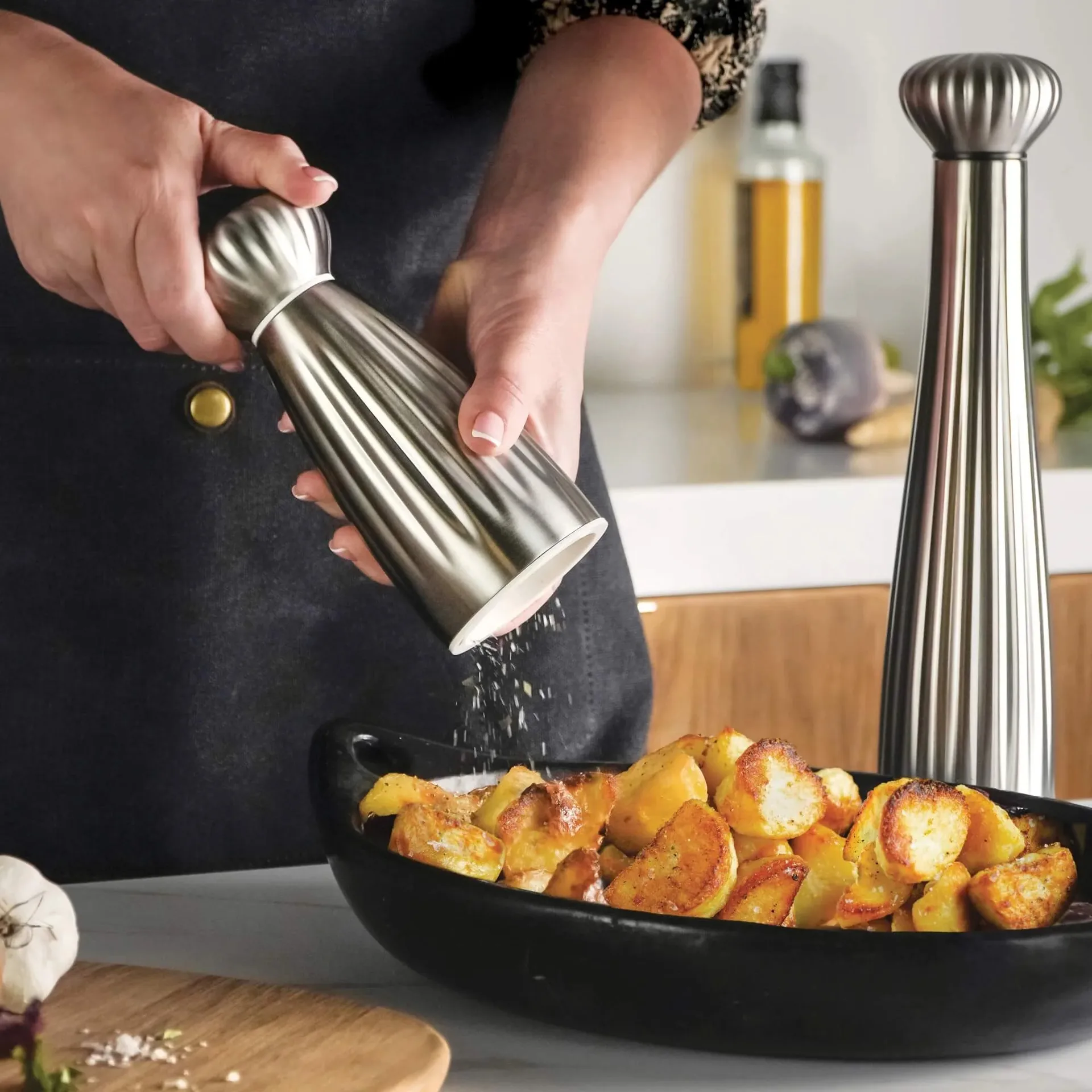 Palm Bright suolamylly, Small-ruostumaton teräs Robert Welch