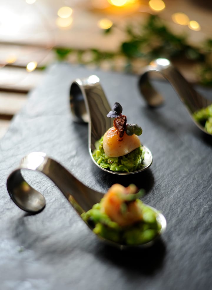 Radford Amuse Bouche Appetizer, kiiltävä, Ruostumaton teräs Robert Welch