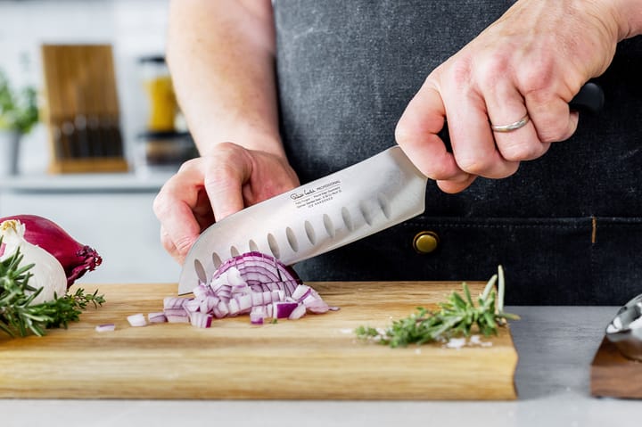 Robert Welch professional santoku-veitsi 17 cm, Ruostumaton teräs Robert Welch
