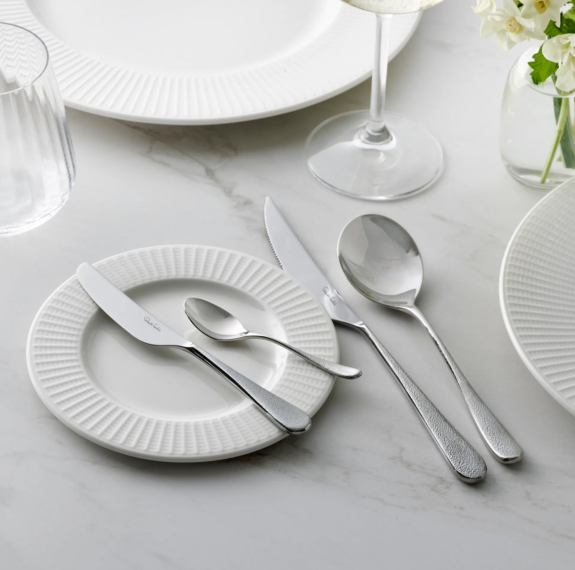 Sandstone kahvilusikka blank, Ruostumaton teräs Robert Welch