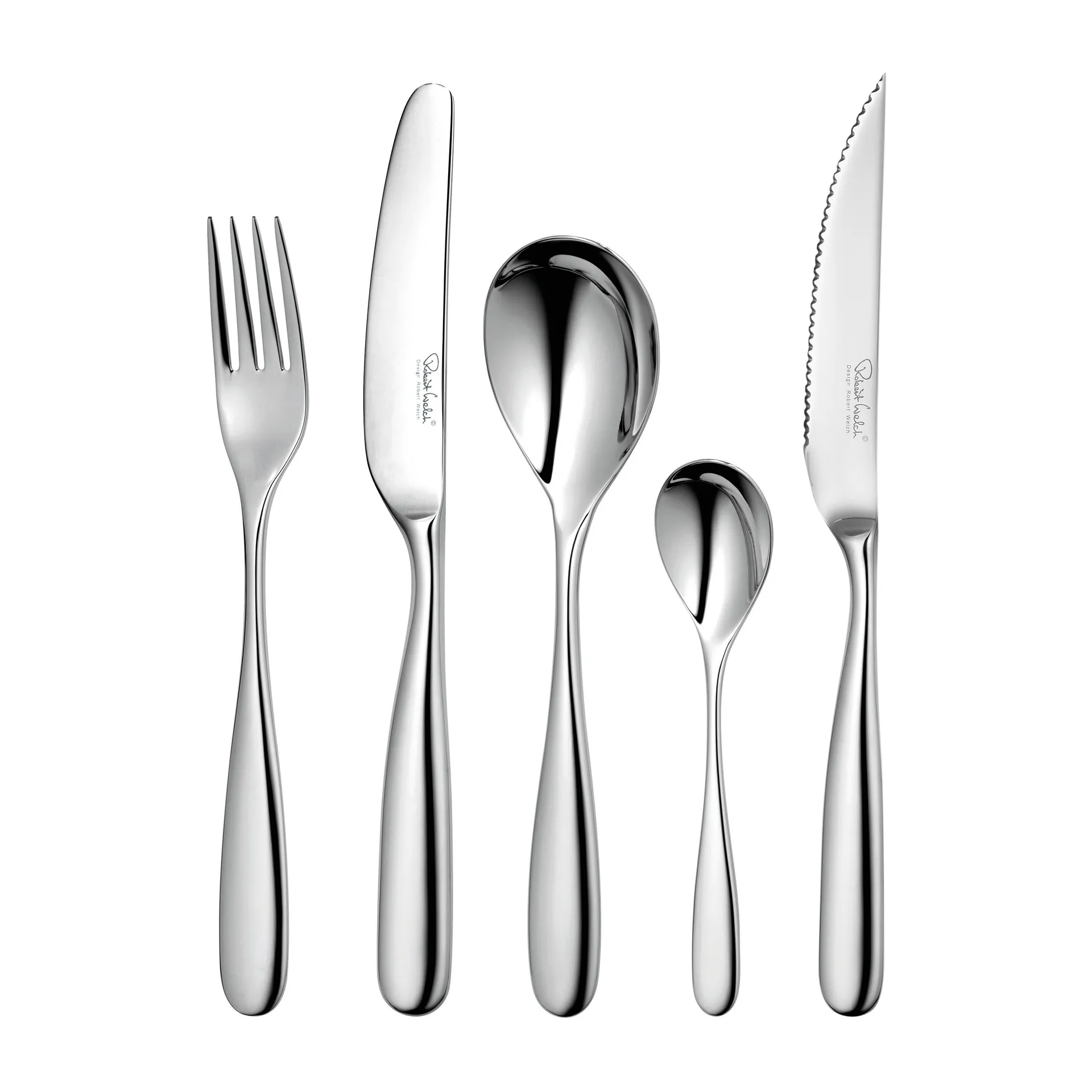 Stanton Bright -aterinsetti + grilliveitsi, 24 + 6 osaa Robert Welch