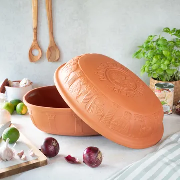 Saviruukku classic maxi terracotta - 8 hlö - Römertopf
