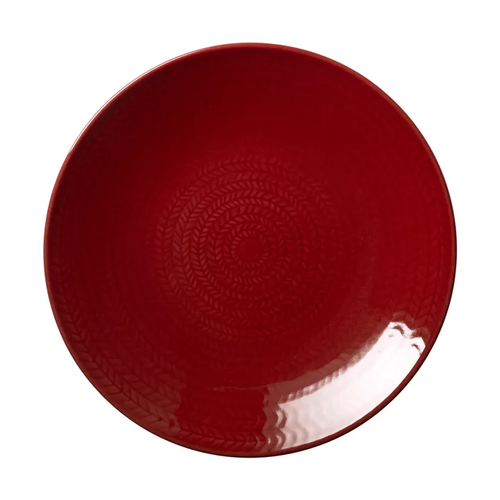 Blå eld tallrik - Punainen, 19 cm - Rörstrand