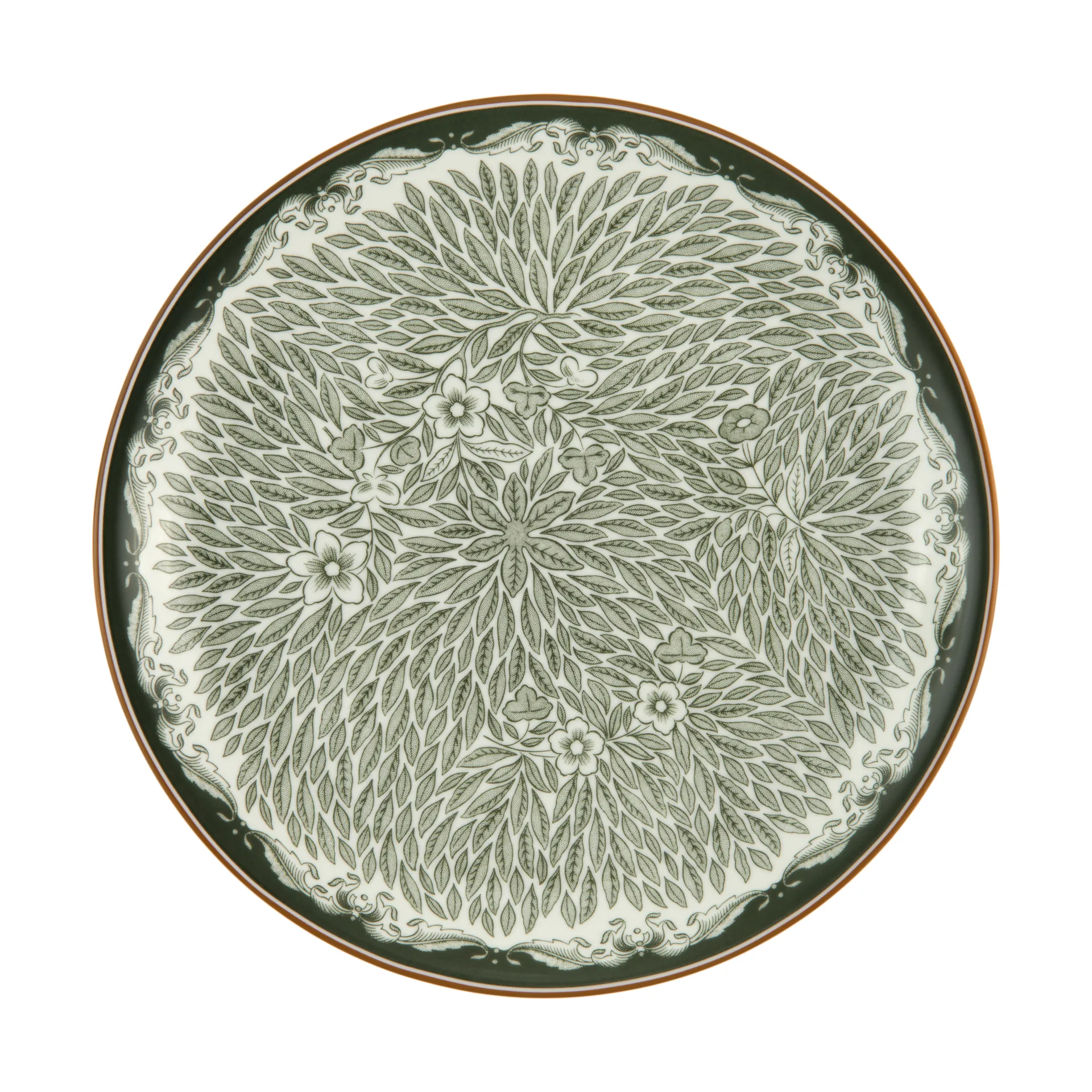 Ostindia Floris lautanen Ø20 cm, Vihreä Rörstrand