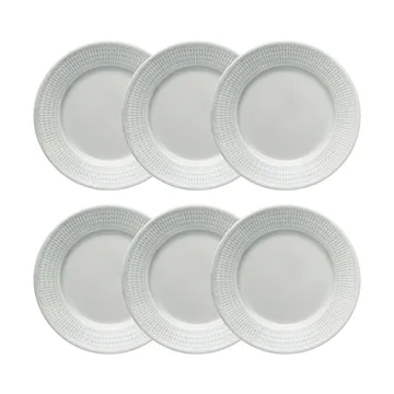 Swedish Grace asetti 6-pakkaus Dimma (harmaa) - Rörstrand